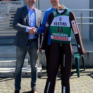 Karol Szkudlarczyk i Piotr Żyła